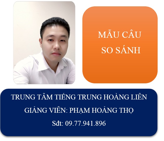 Mẫu câu so sánh trong tiếng Trung