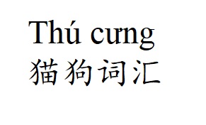 Từ vựng thú cưng