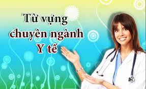 TỪ VỰNG TIẾNG TRUNG NGÀNH Y